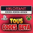 All Beta Codes Valorant Console