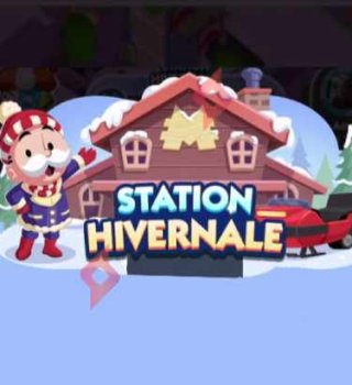 Image Free Dice Event Winter Station on Monopoly GO