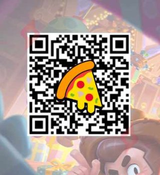 Image QR Code 100 Free Pizza Slices on Brawl Stars