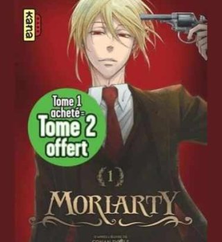 Image Pack Tome 1 and 2 Moriarty at 7.30€ on Amazon