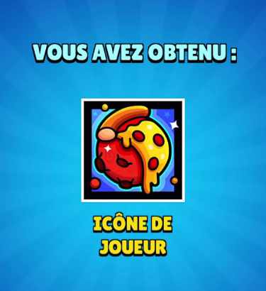 Image Código QR para Icono de Jugador de Pizza Gratis en Brawl Stars