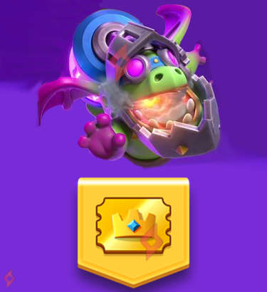Image Pase Royale Gratuito Dragon Evolution Clash Royale